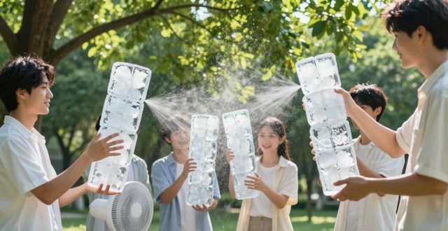 大冰块降温方法_南京高淳夏季防暑降温大冰块_大冰块户外活动使用时长